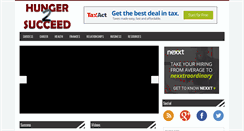 Desktop Screenshot of hunger2succeed.com